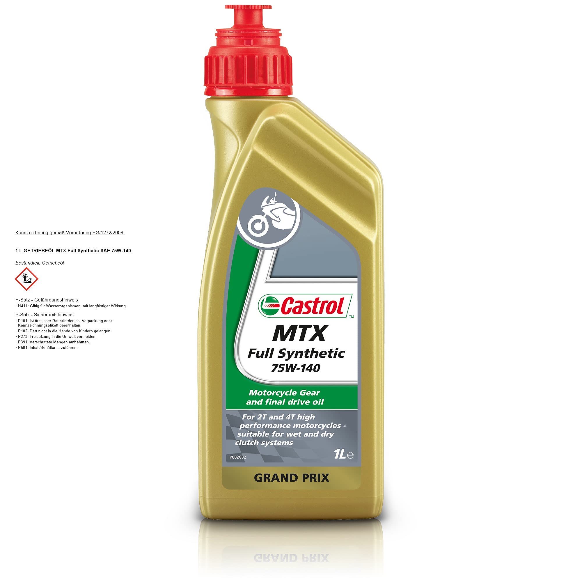 Castrol MTX FULL SYNTHETIC 75W-140, 1 Liter