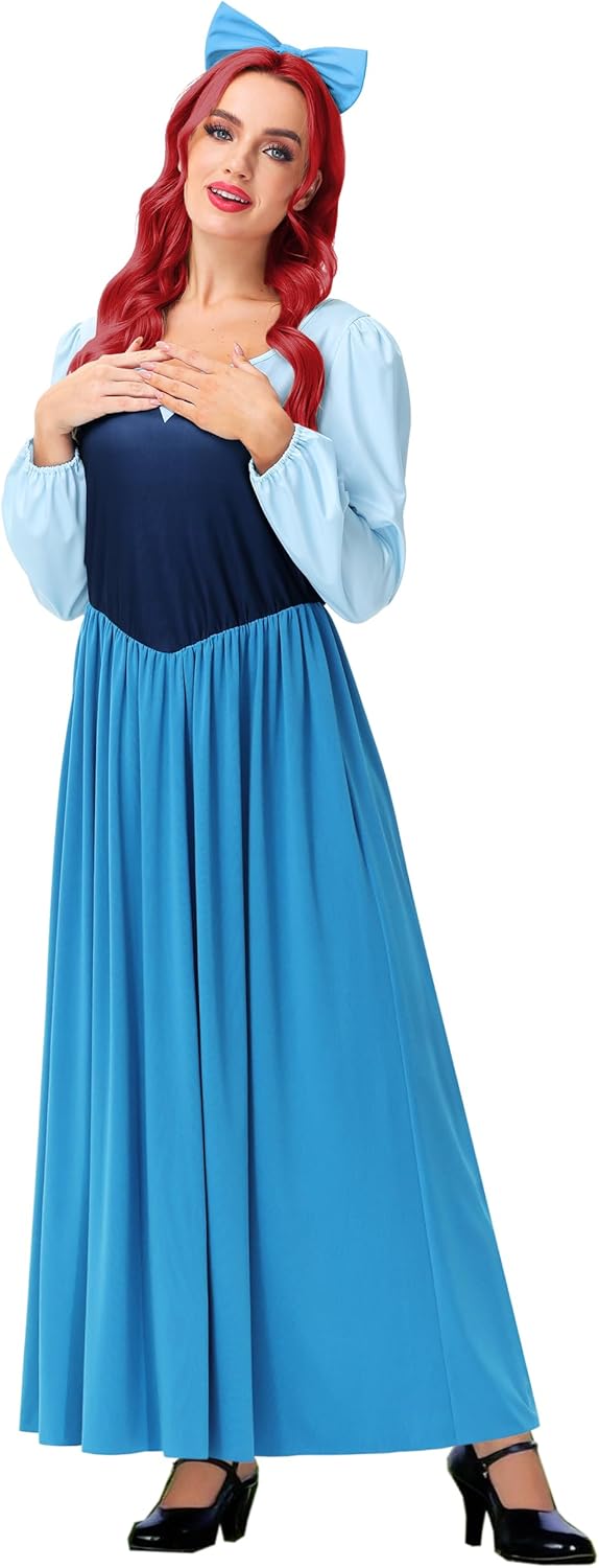 Remimi Womens Halloween Costume Mermaid Princess Dress