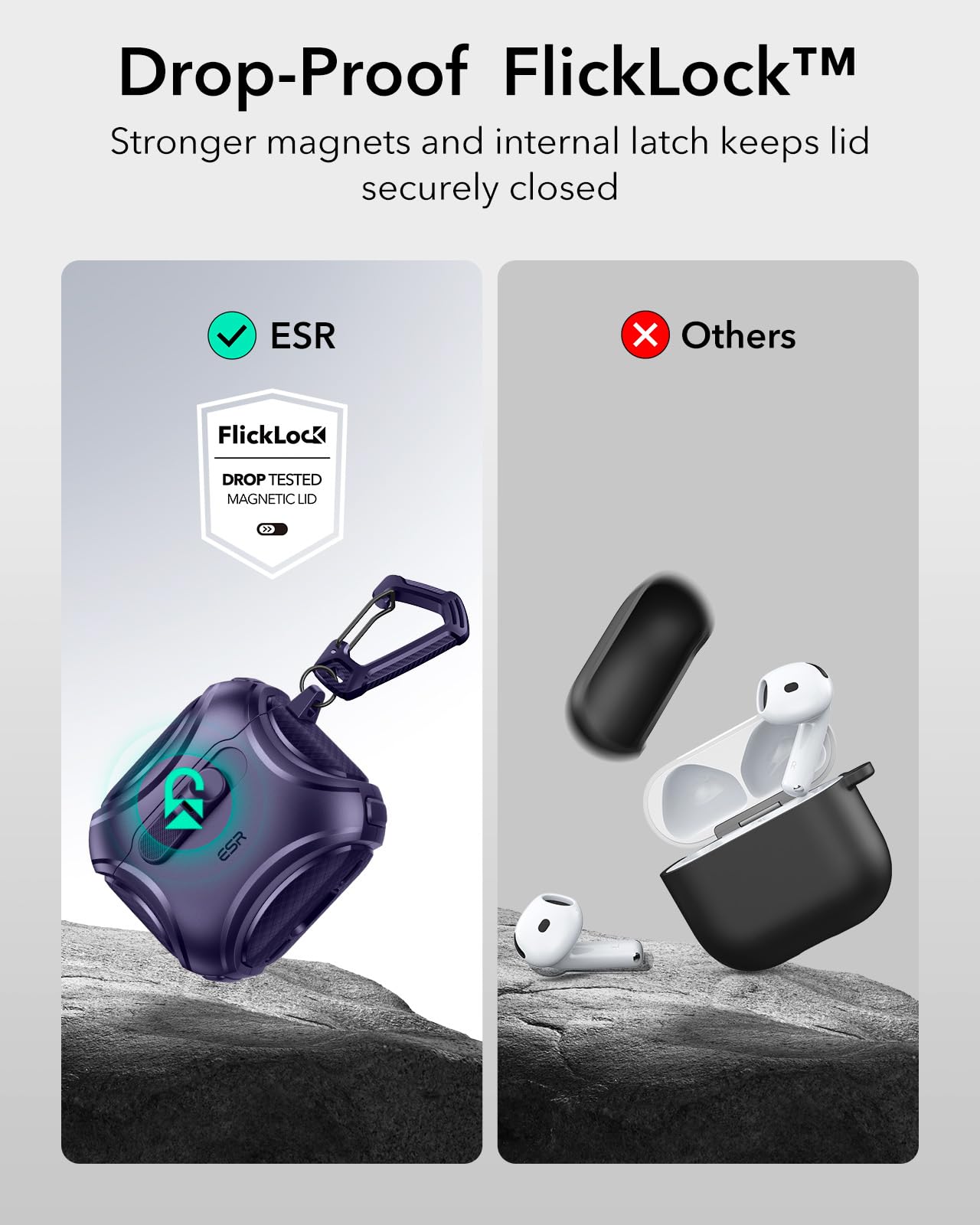 Amazon.com: ESR for AirPods 4 Case, Compatible with AirPods 4