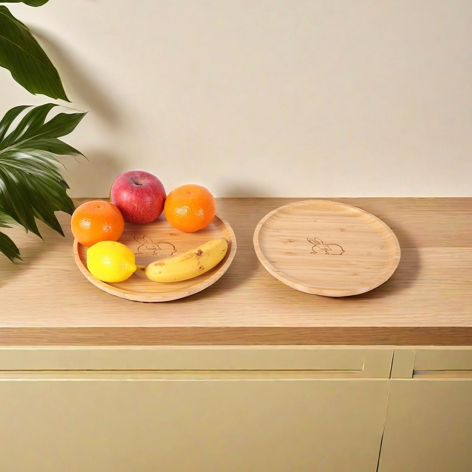 WW STYLE Bambus Teller im 2er-Set, se Hase Design, Bambus Geschirr  Speiseteller, Holzteller, Dekoteller, Kinderteller, Kindergeschirr,  Geschenk Ostern Geburtstag Familie Freunde Kinder : Amazon.de: Kche,  Haushalt & Wohnen