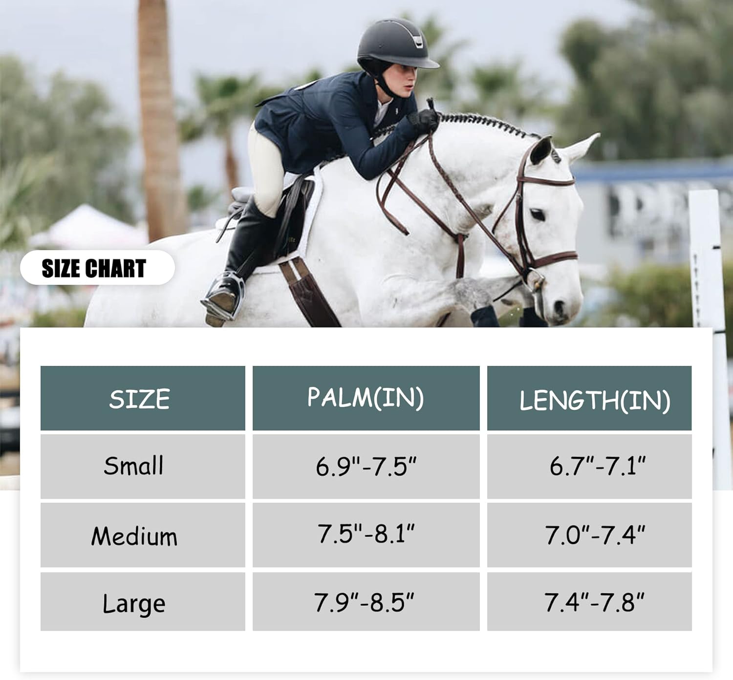 SDKSEOM Women Horse Riding Gloves Winter Touchscreen Equestrian Horseback Gloves Lady Youth Girl Summer Outdoor Sports Mittens : Sports & Outdoors