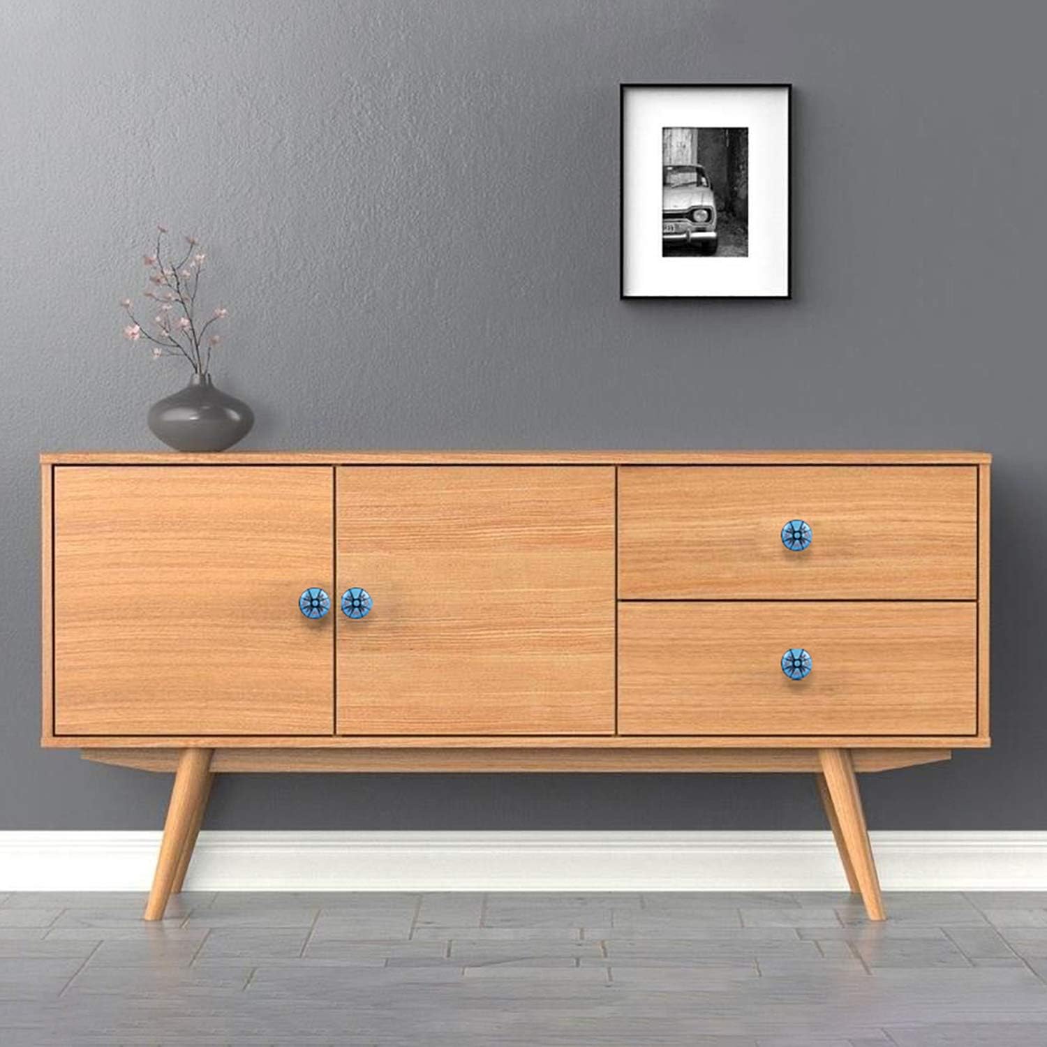 cosynee Cabinet Knobs Drawer Pulls Dresser Knobs Drawer Knobs Kitchen Cabinet Knobs Assorted Drawer Knobs (Set -30)