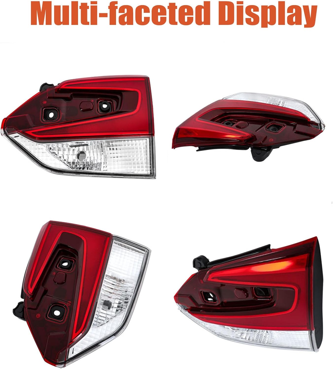 labwork Right Inner Rear Tail Light Replacement for Subaru Forester 2019-2021 Rear Tail Lamp Assembly 84912SJ080 SU2803109