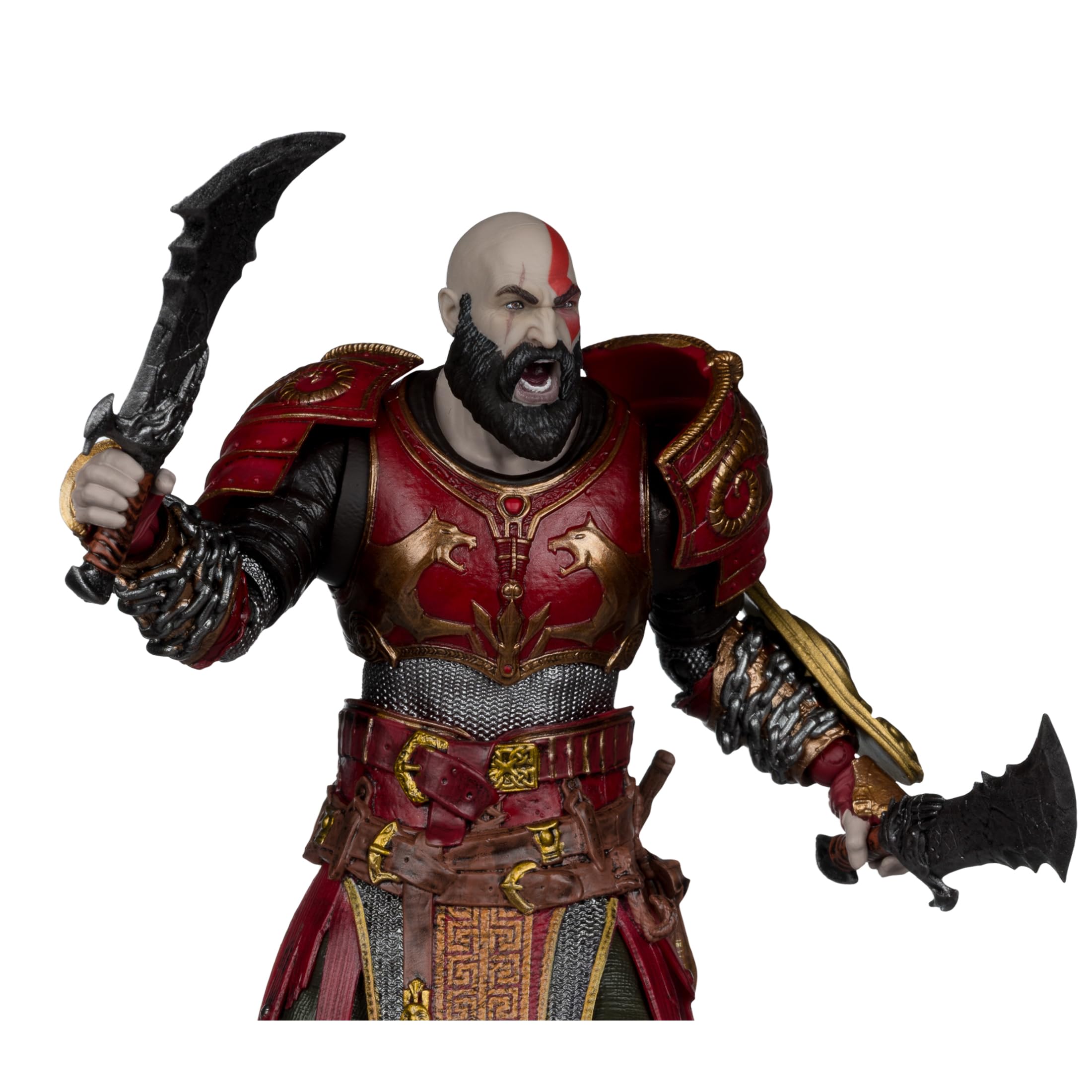 McFarlane God of Elite Edition Kratos with Ares Armor - Figura de acción (18 cm)