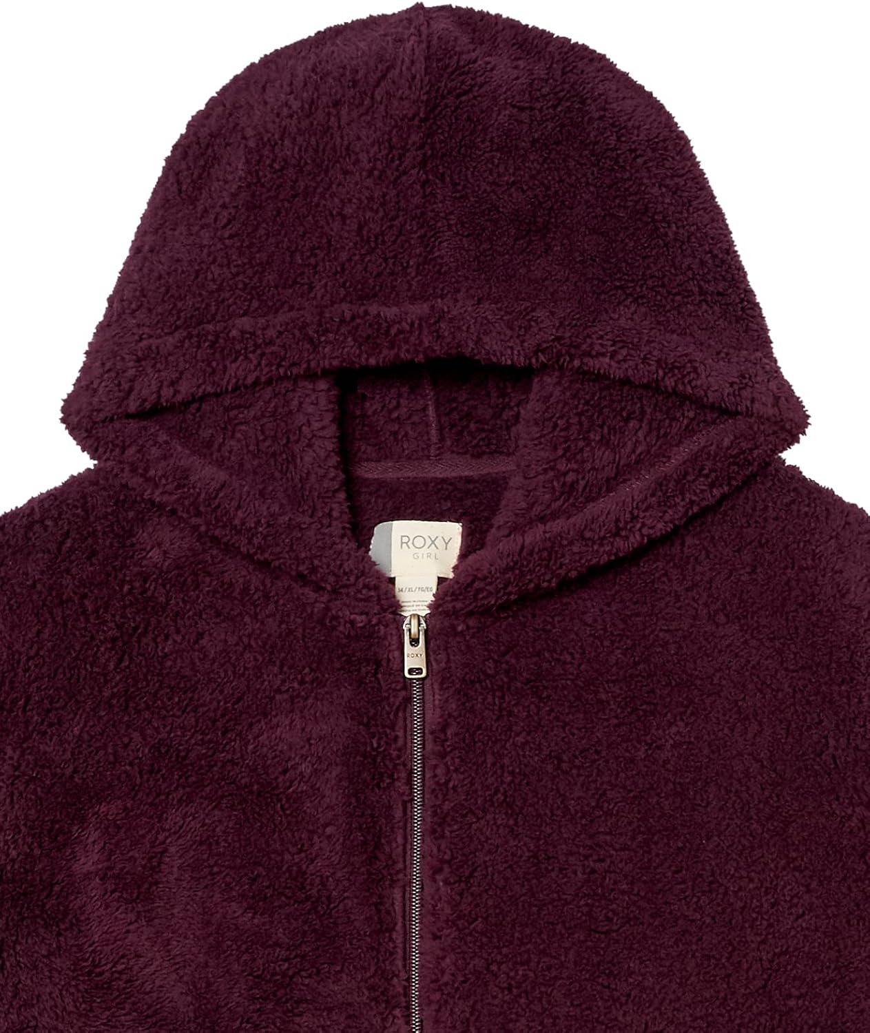 Roxy Girls' Sunny Anyway Sherpa Jacket