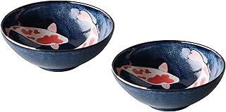 Japanese Mino-yaki Ceramic Donburi Bowl