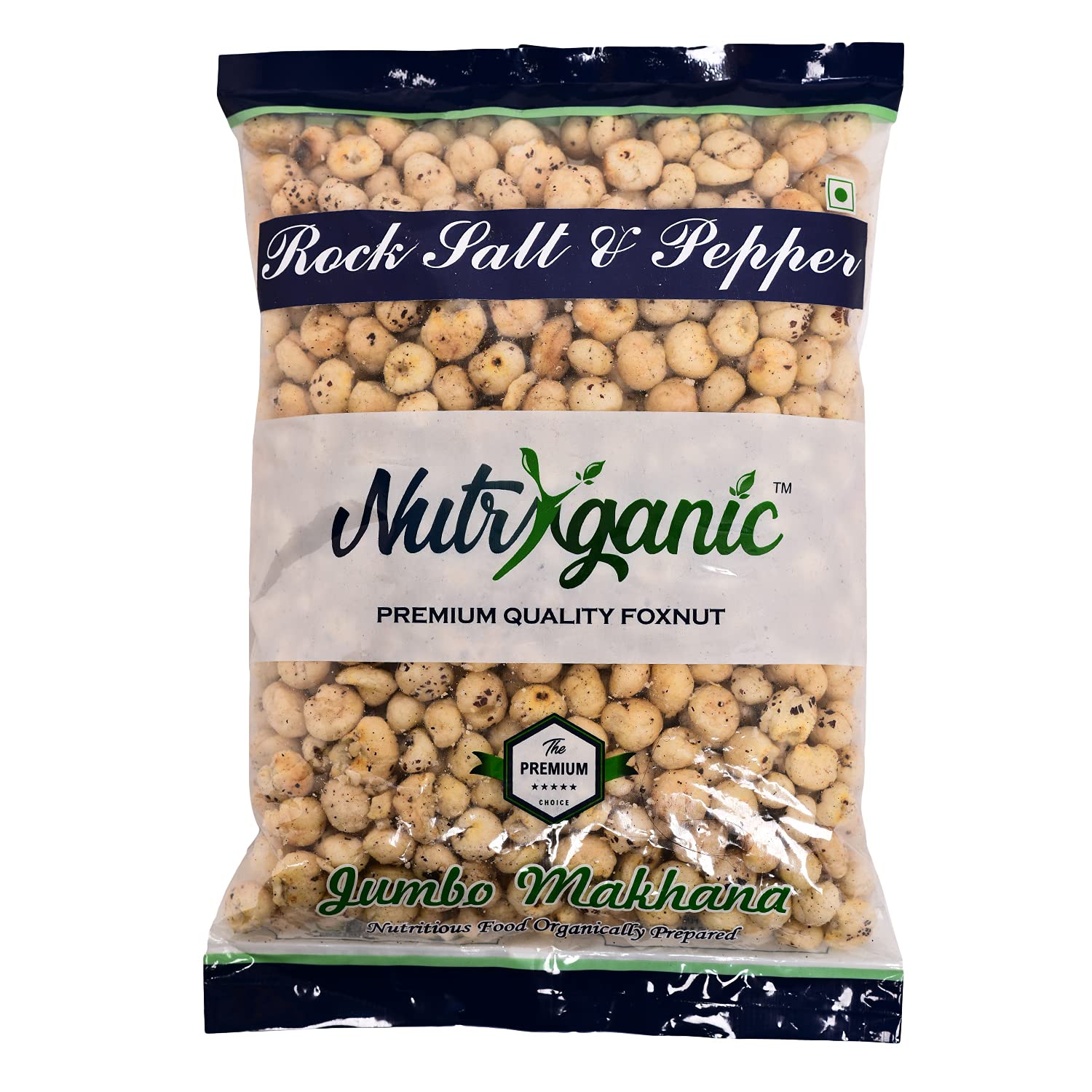 Nutryganic Roasted Makhana Rock Salt and Pepper 250gm (B09FLLN1PS) Amazon Price History, Amazon Price Tracker
