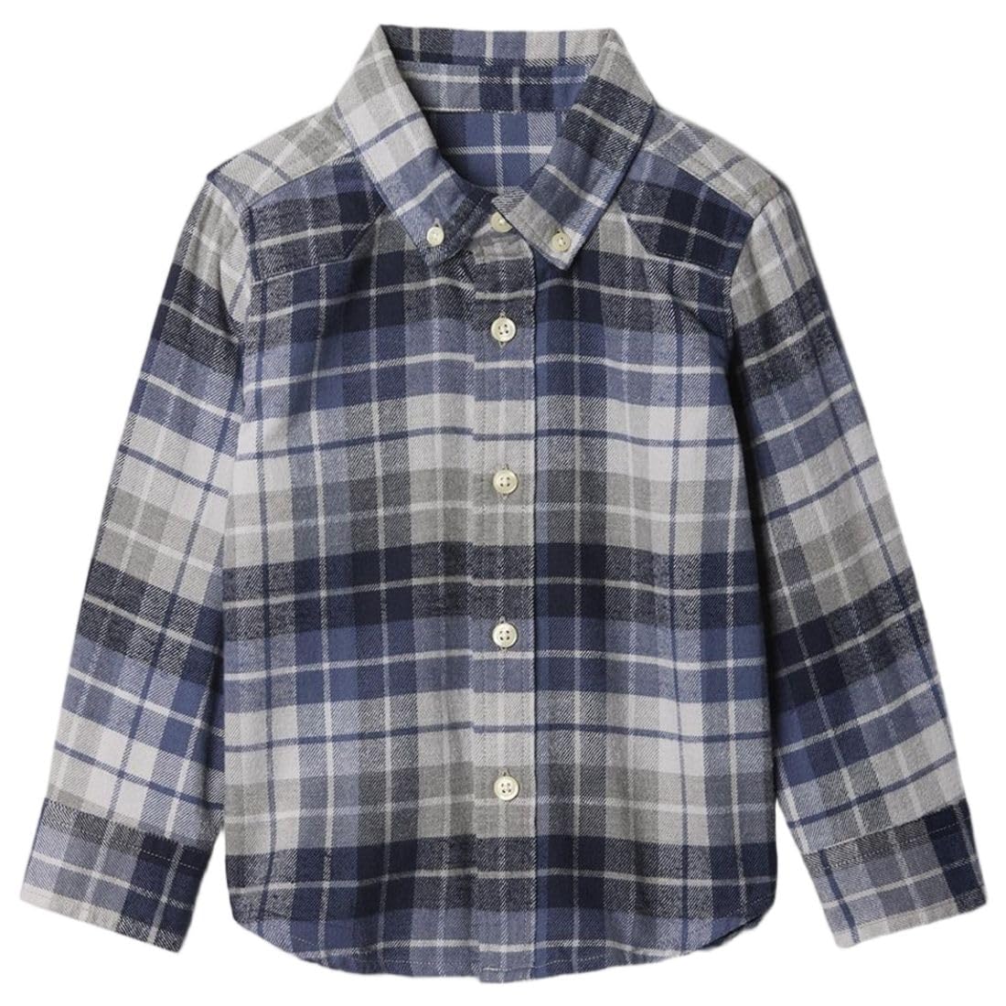 GAP Unisex Baby Count Relaxed Fit Button Down Shirt-image-12