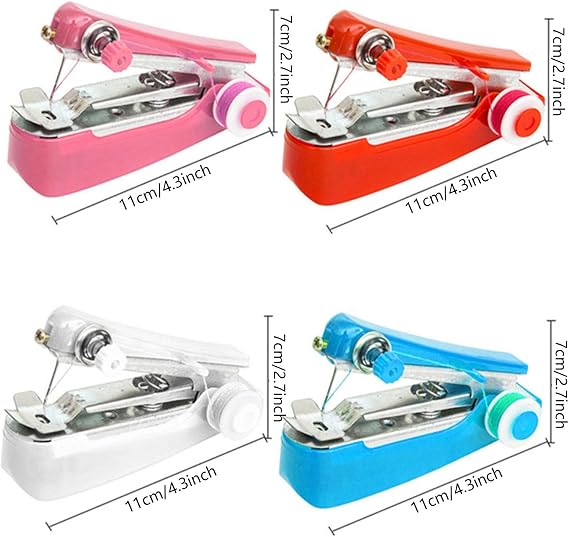 Mini Portable Sewing Machine Convenient All Purpose Handheld Manual Device