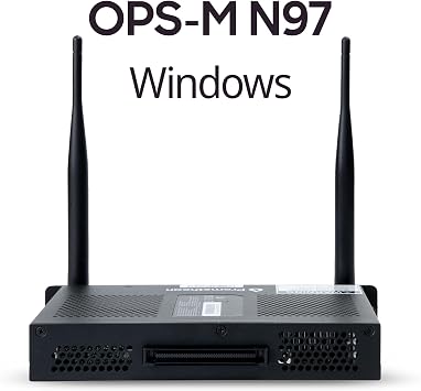Promethean OPS-M N97 8GB DDR5 RAM, 256GB SSD, UHD Graphics, Wi-Fi 6, Bluetooth 5.2, 4K HDMI, OPS Slot-in PC Module for Interactive Displays