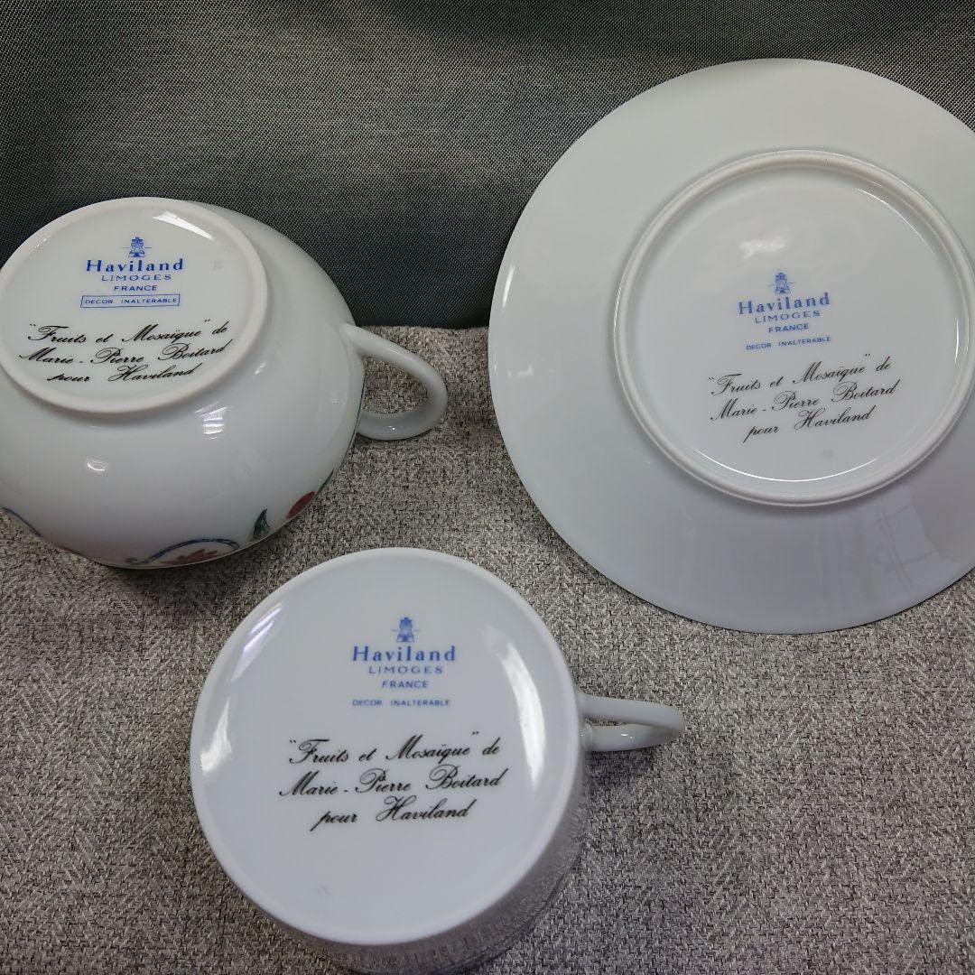 Amazon.co.jp: アビランド リモージュ フルーツモザイク カップ