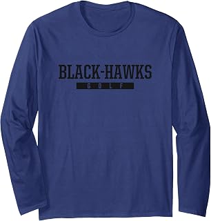 Brooke Point Black-Hawks Golf HS Long Sleeve T-Shirt