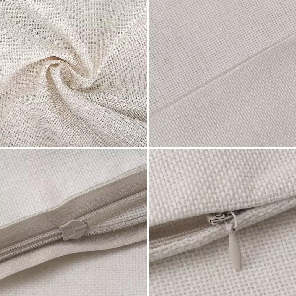 Kissenbezug 60X60cm 4er Set Sommer Outdoor Kissenbezug Grau Dekokissen Sofakissen Blume Kopfkissenbezug Kuschelkissen für Drinnen und DraußEn Perfekte Deko Kissen Wohnzimmer und Garten pillow case C-6