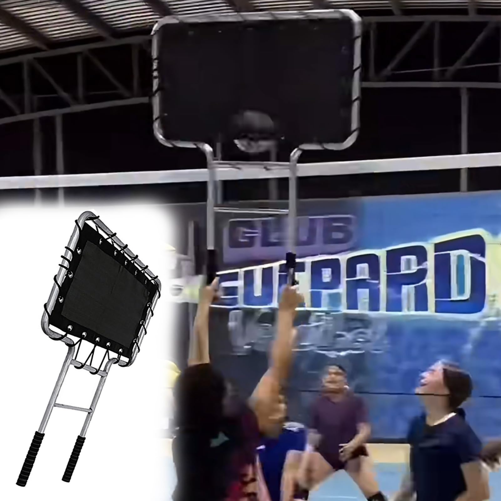 Équipement d'entraînement de blocage de volley-ball, aide à l'entraînement pour améliorer le placement des coups, équipement de forage durable