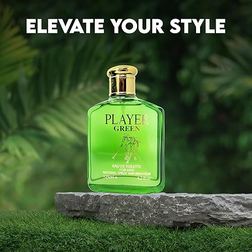 Miniatura 5 de Set de regalo de colonia para hombre, paquete de 4 unidades (azul golf, rojo limitado, verde jugador, rojo jugador) - 3.4 onzas líquidas cada uno