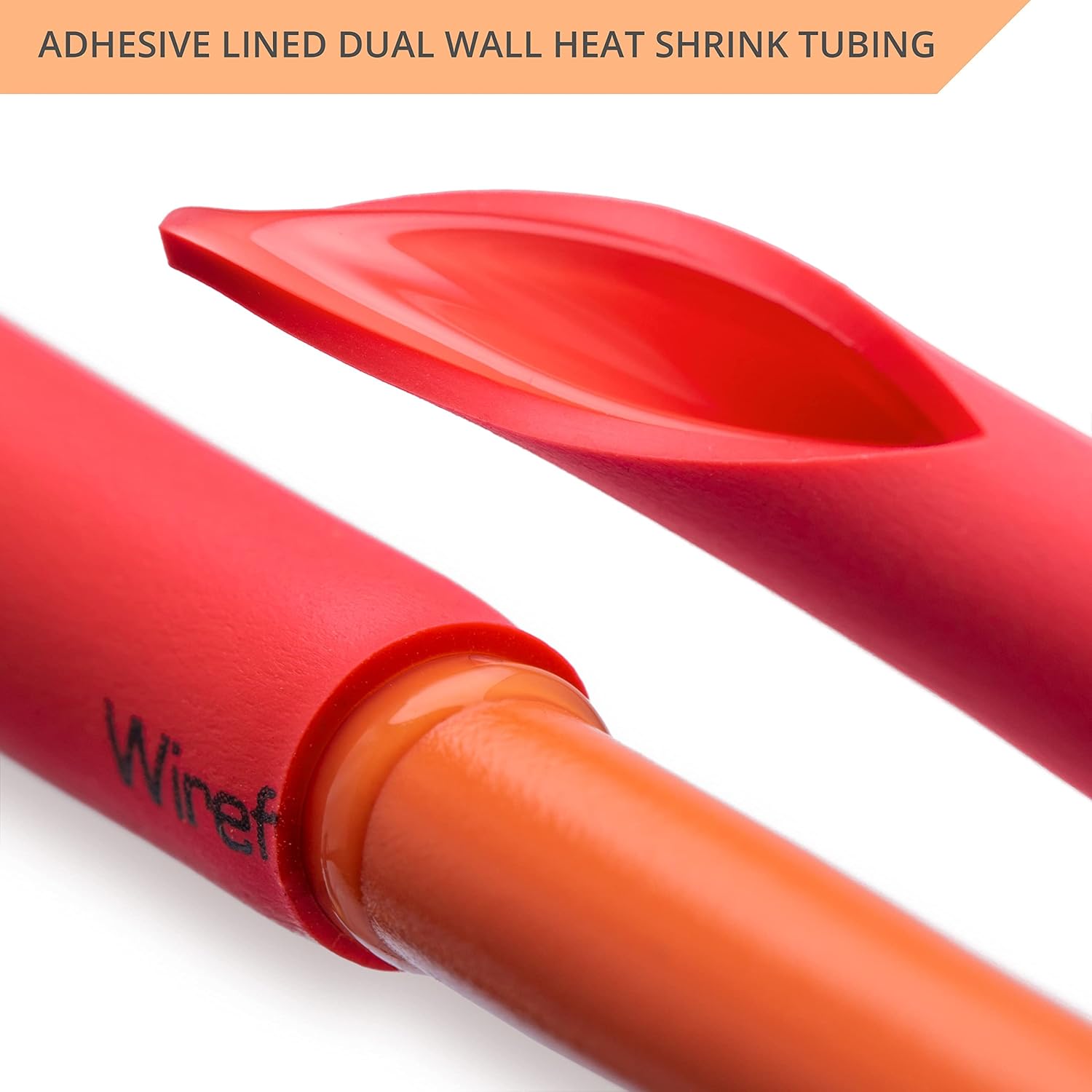 Wirefy 190 PCS Heat Shrink Tubing Kit - 4:1 Dual Wall Tube - Adhesive Lined - Marine Shrink Tubing - Black, Red : Industrial & Scientific