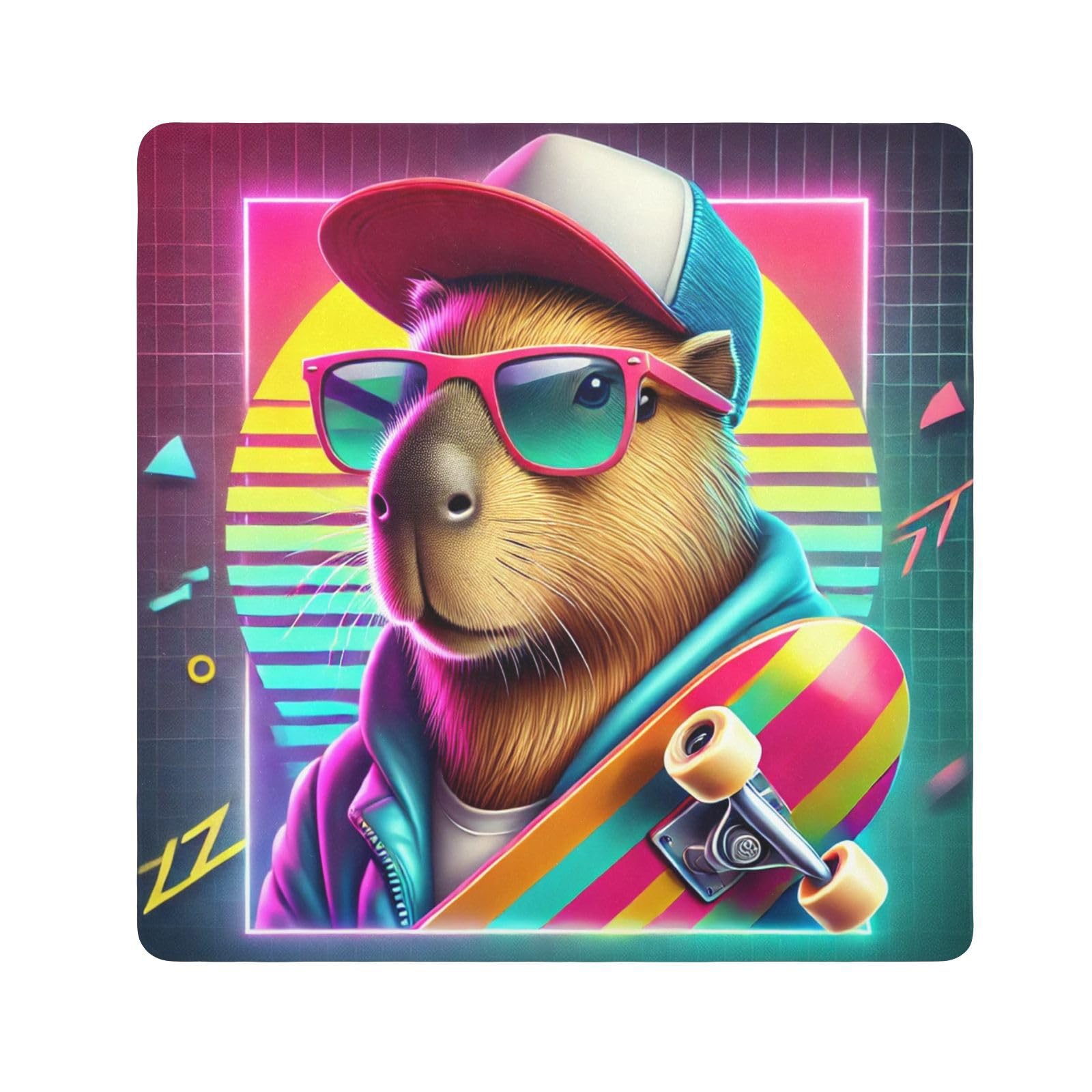 Joko Ivery Capybara Skateboard Camera Lens Wrap 21.7