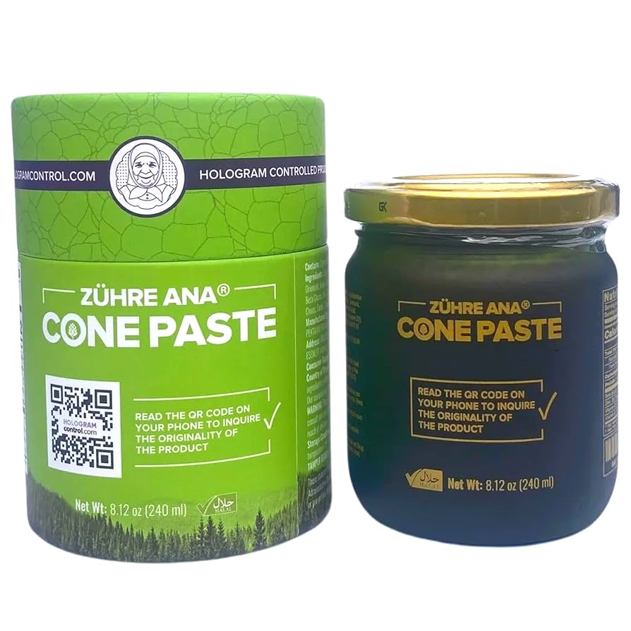 Amazon.com: Zuhre Ana Pasta de cono de pino: Alpha Pineen