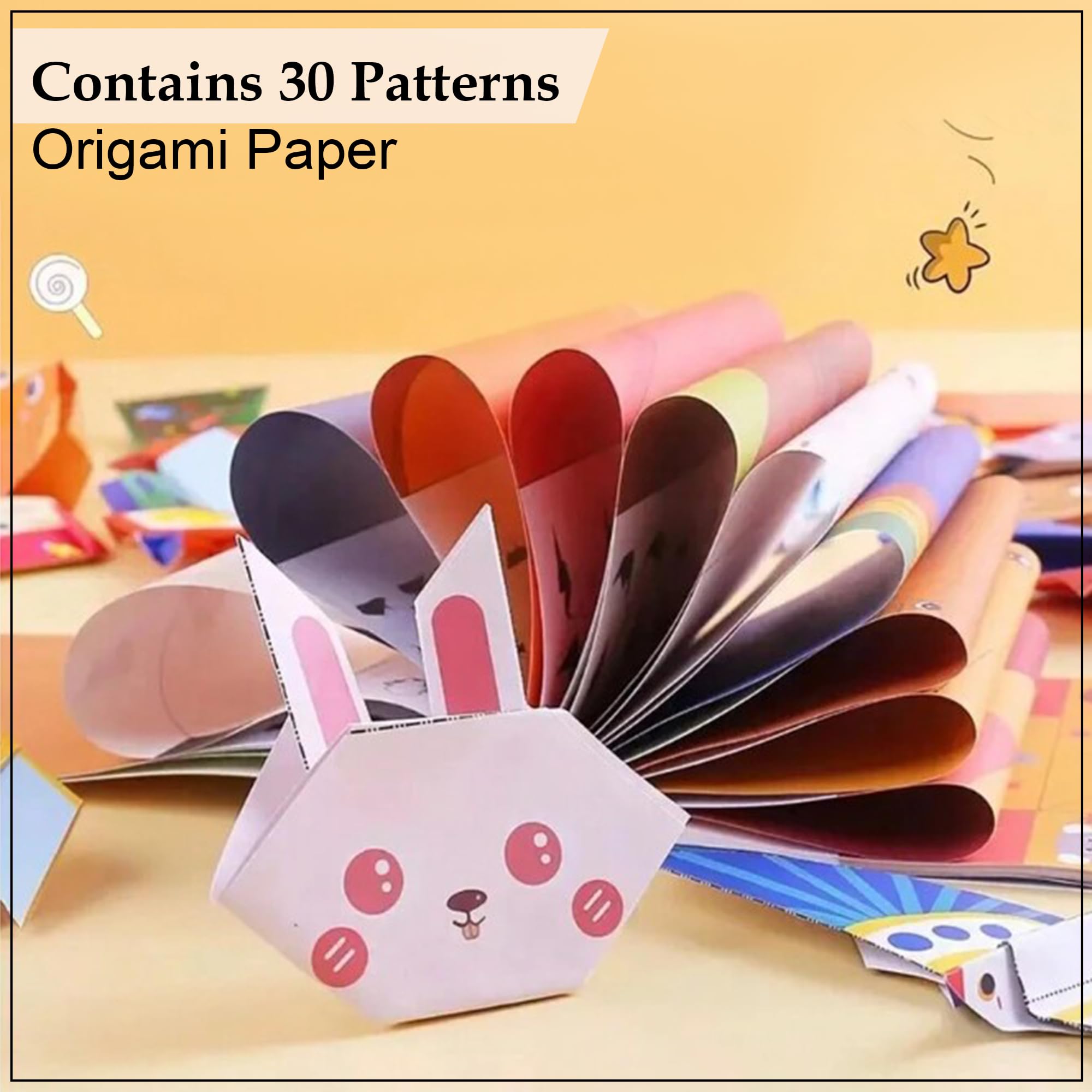 Origami Kit for Kids - 30 Designs, DIY Craft -2
