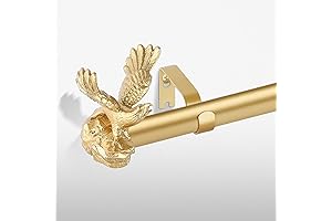 Majestic Swan Curtain Rod: A Royal Touch for Your Window Decor