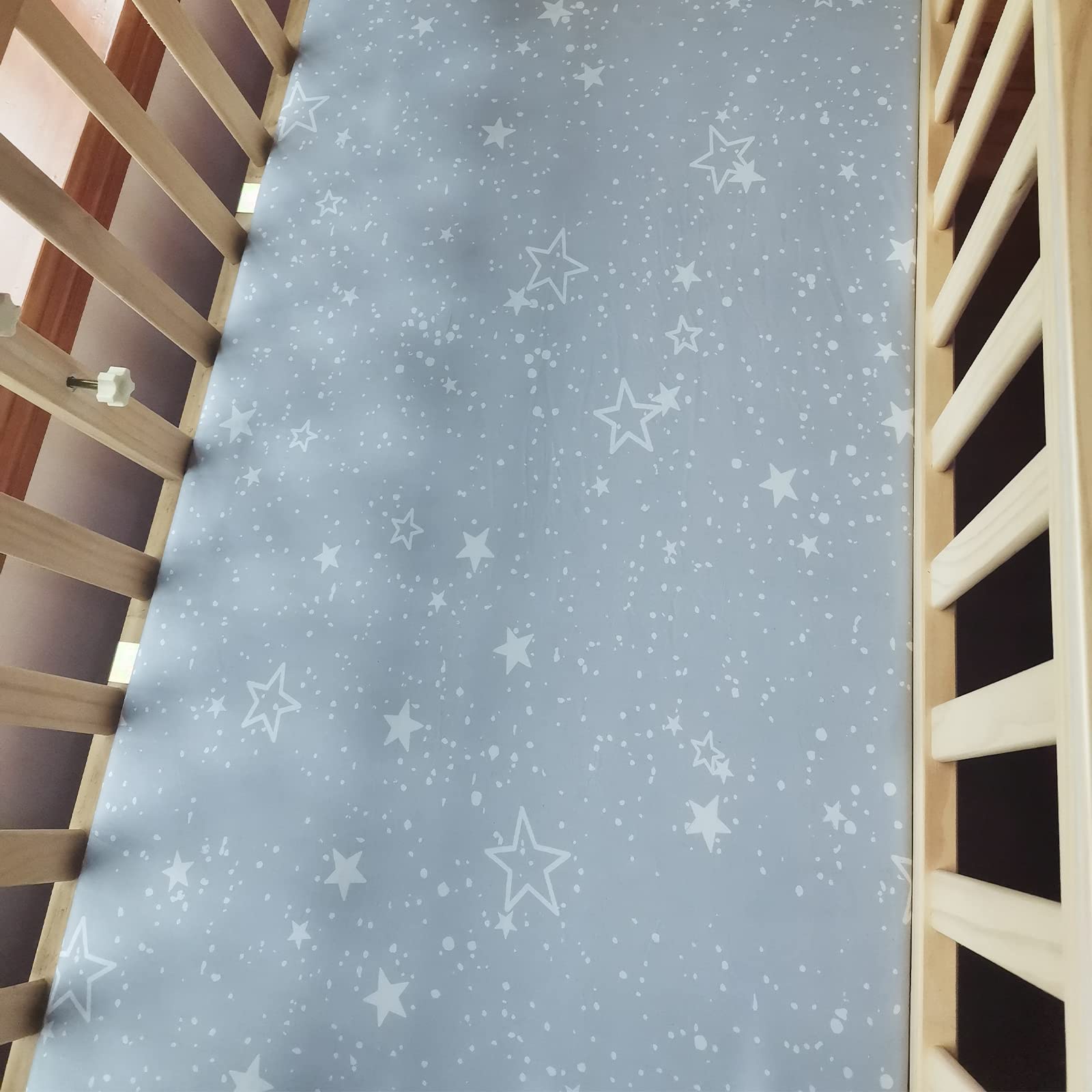 Coprimaterasso Fasciatoio Per Neonato - Tessuto Elasticizzato, 32''x16'', Lavabile, Morbido E Traspirante - Foto 4