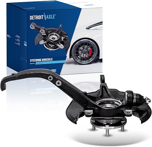 Miniatura 79 de Detroit Axle - Nudillo de dirección delantero derecho de 2.0L para Kia Optima 2011, nudillo de dirección del lado del pasajero y reemplazo