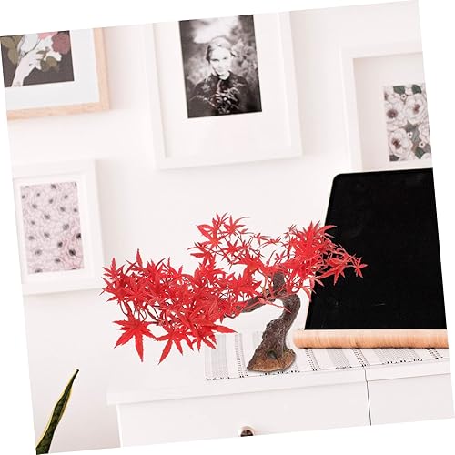 Miniatura 2 de DOITOOL Plantas de micro paisaje, plantas en maceta, decoración artificial, planta de interior, planta de bonsái sintética, planta de escritorio,