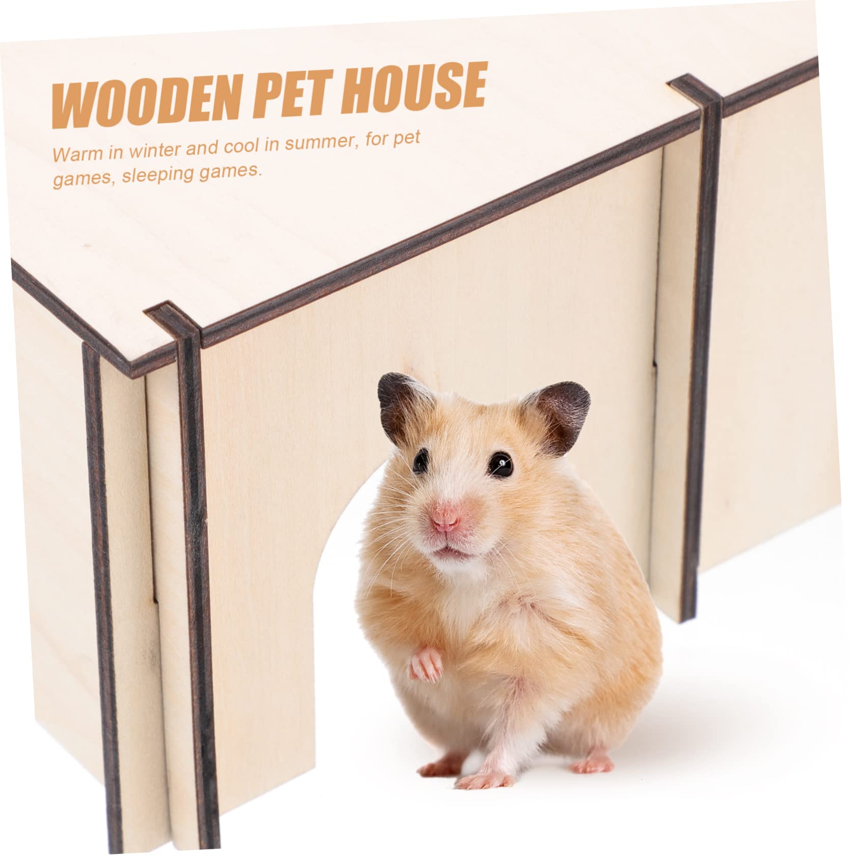 ifundom Haustier Schlafnest für Hamster, 30x15x10, Mehrkammerig