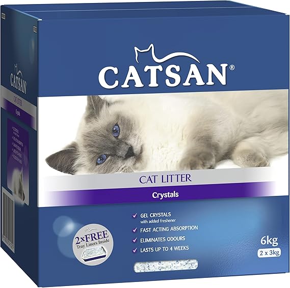 Catsan Cat Litter, Crystals 6 kg Pet Supplies