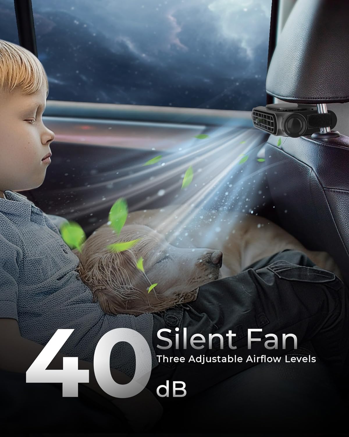 Photo 1 of Niubixx Portable USB Car Fan