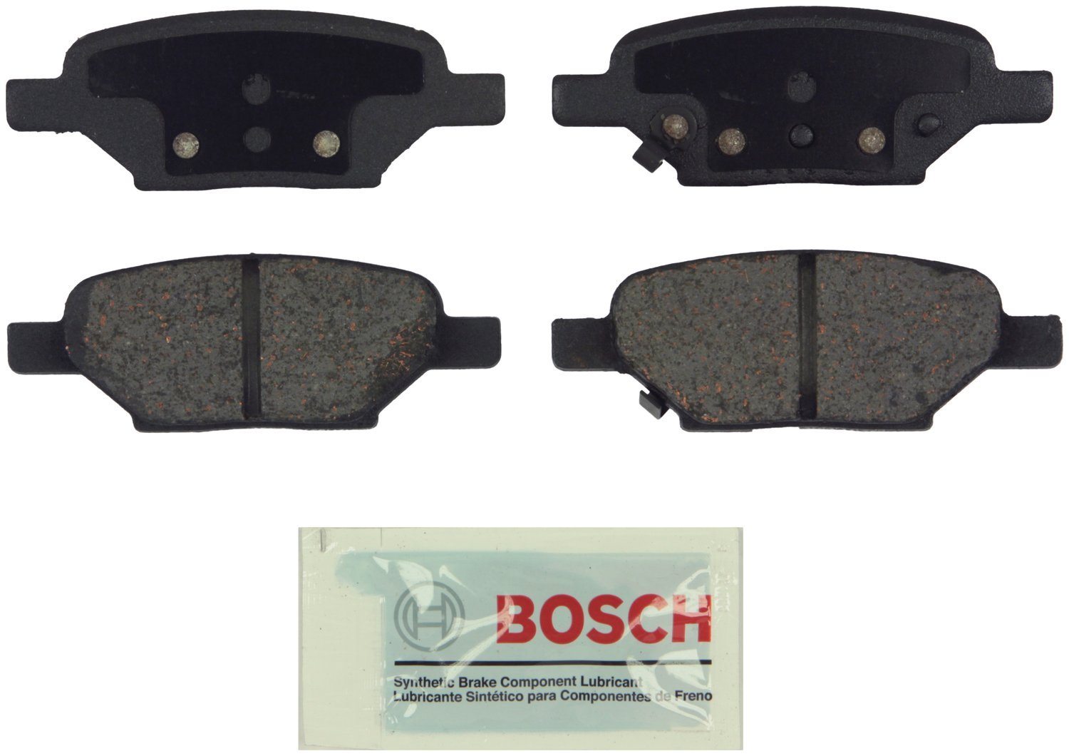 Bosch BE1324H Blue Disc Brake Pad Set with Hardware - FRONT — view 117
