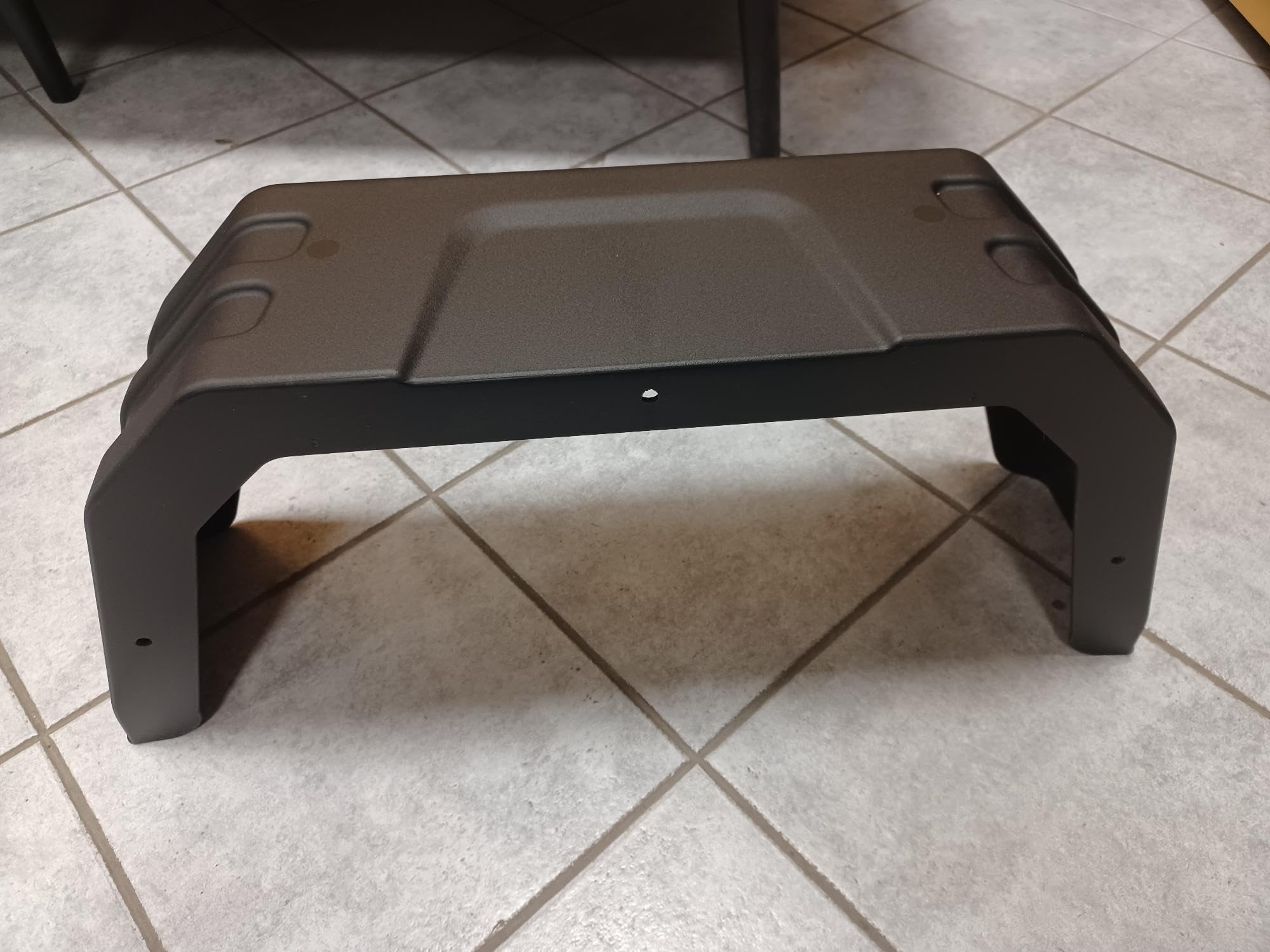 Parafango Per Rimorchio UNITRAILER 13-14&Prime; PVC 710x200mm - Nero