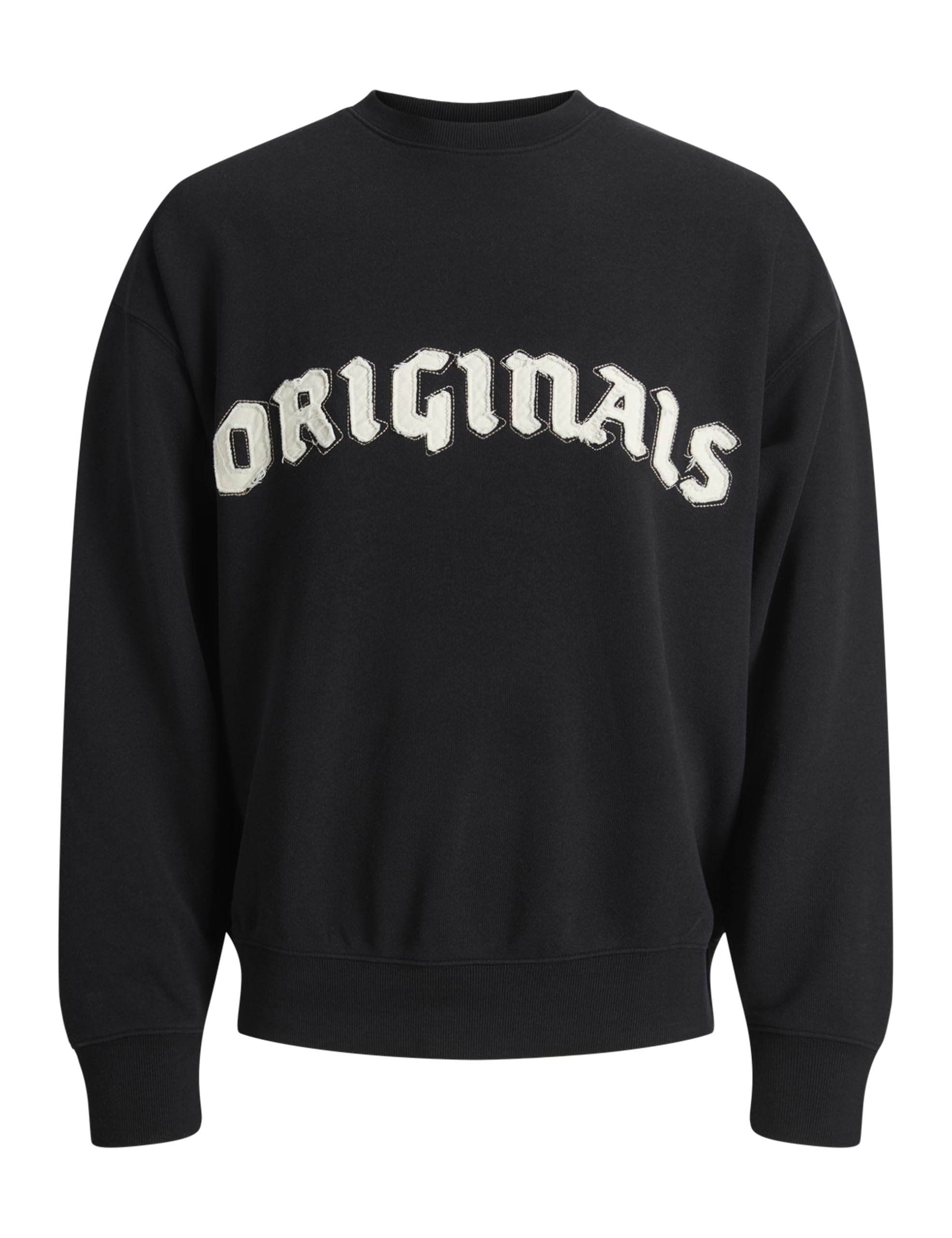JACK & JONES Jormeadows Sweat Crew Neck, black, S