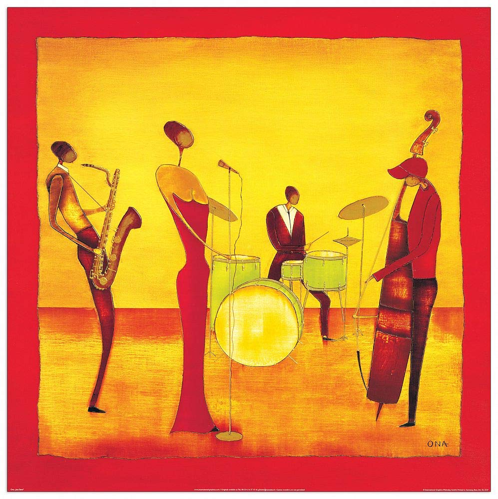 Jazz Band Panneaux Décoratifs Artopweb pour Habiller un Grand Mur Vide avec Élégance