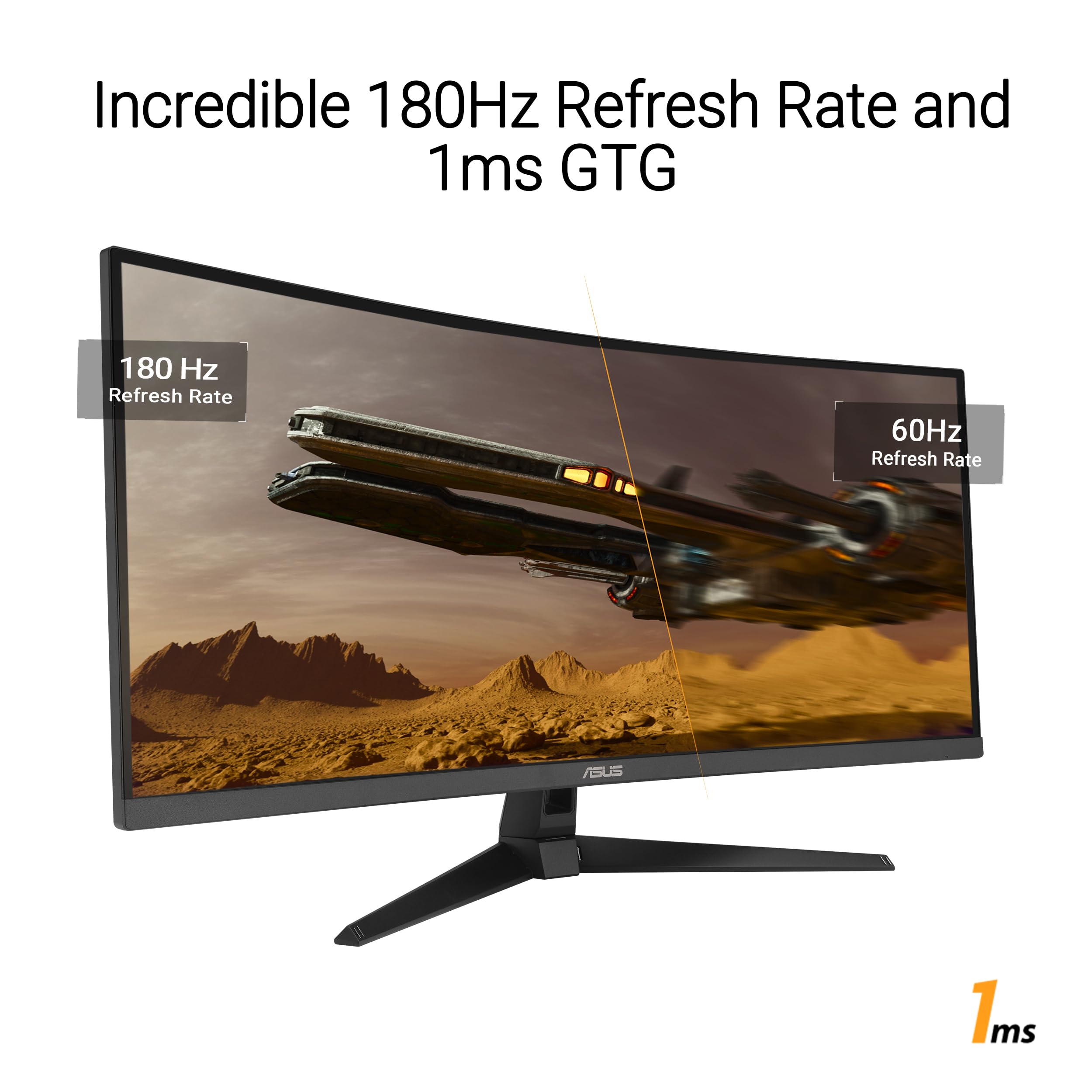 ASUS TUF Gaming VG34VQ3B écran plat PC 86,4 cm (34") 3440x1440 UltraWide Quad HD LED Noir