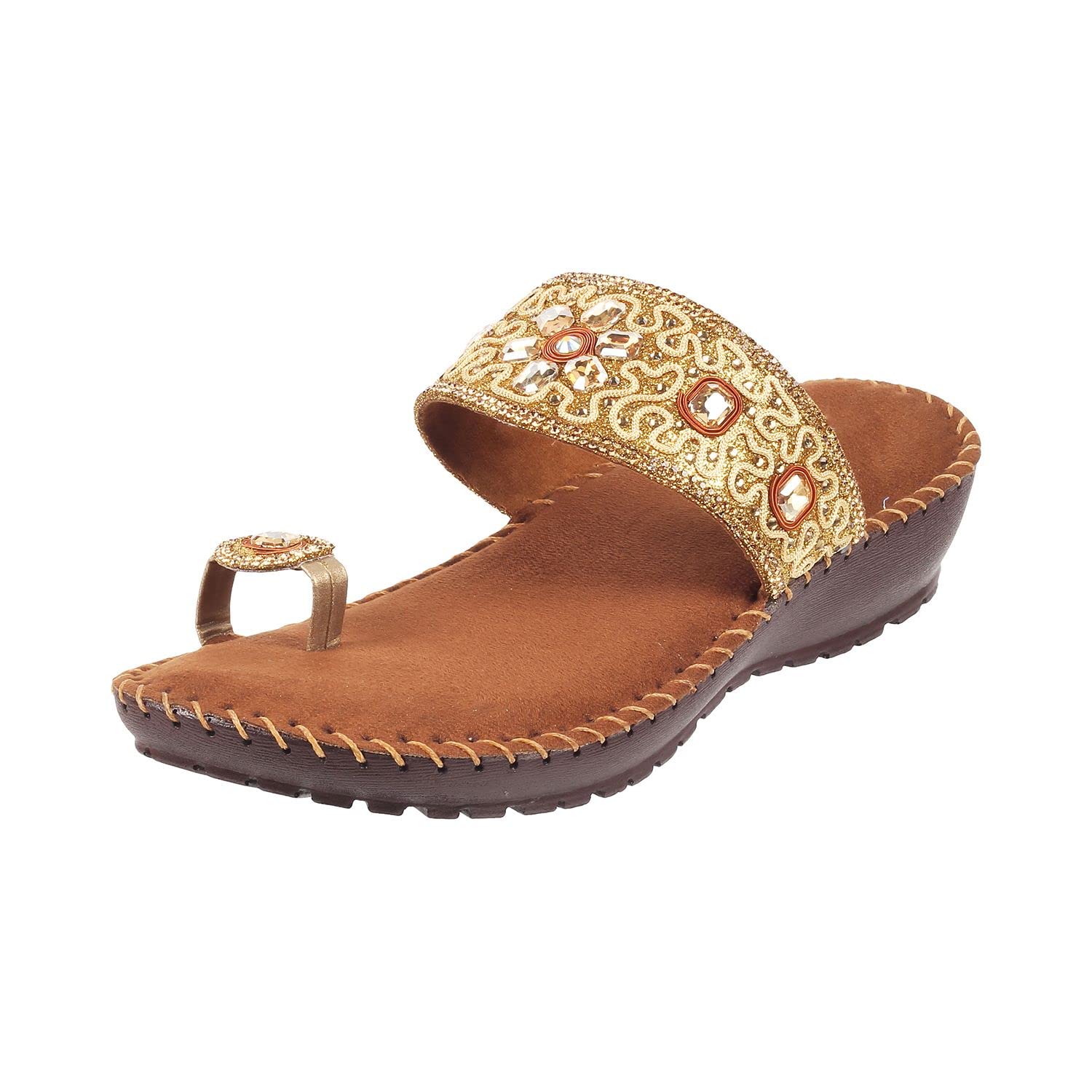 Metro Womens Antic Gold Faux Leather Comfort Slip-on Fashion Sandals UK/6 EU/39 (44-1826) (B0BF2Y8VT3) Amazon Price History, Amazon Price Tracker