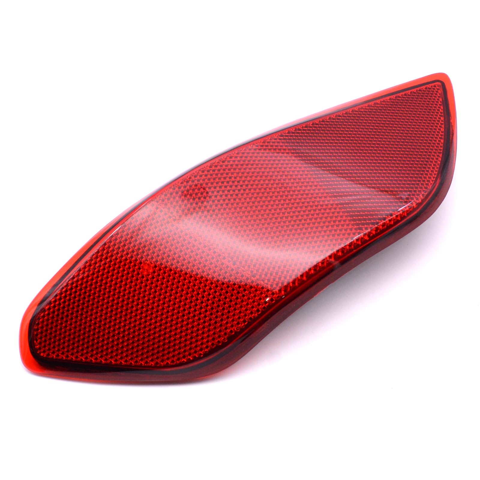 Lato posteriore sinistro Paraurti Rosso Lente Riflettore Luce Marcatore Copertura Trim Per Porsche Cayenne 95A 2011 2012 2013 2014 95863110500