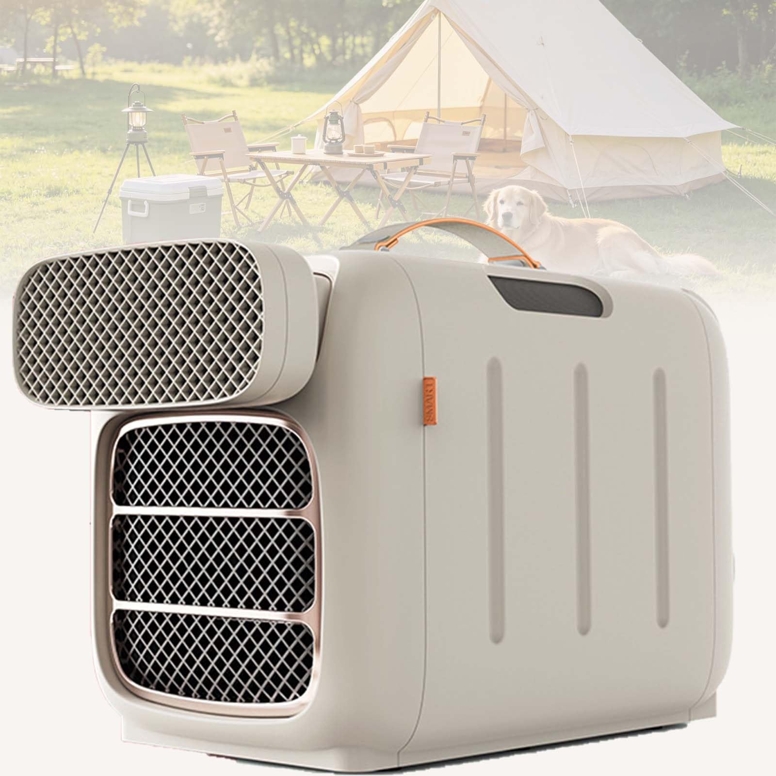 Portable Air Conditioner With Cool Fan And Dehumidifier, 5000 Btu Camping Ac Unit, Cools From 30°C To 24°C In 3 Min, Quiet 40db, Remote Control, For Tent, Rv, Bedroom