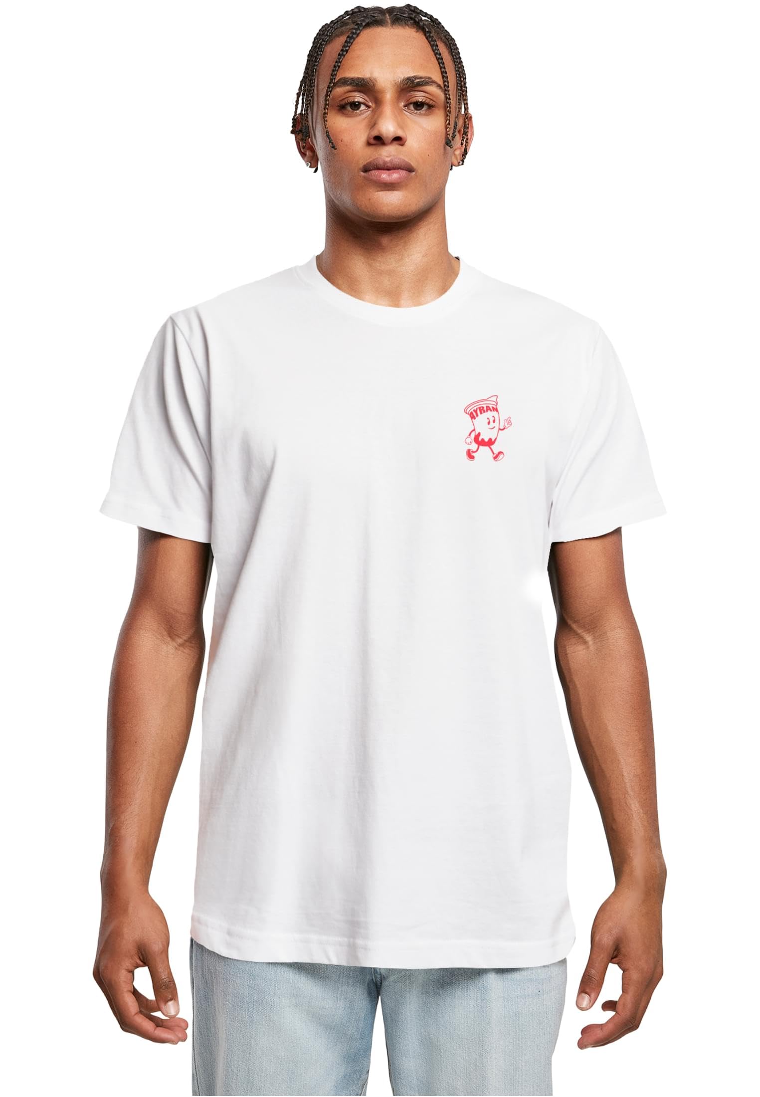 Mister Tee Men's T-Shirt, White, L