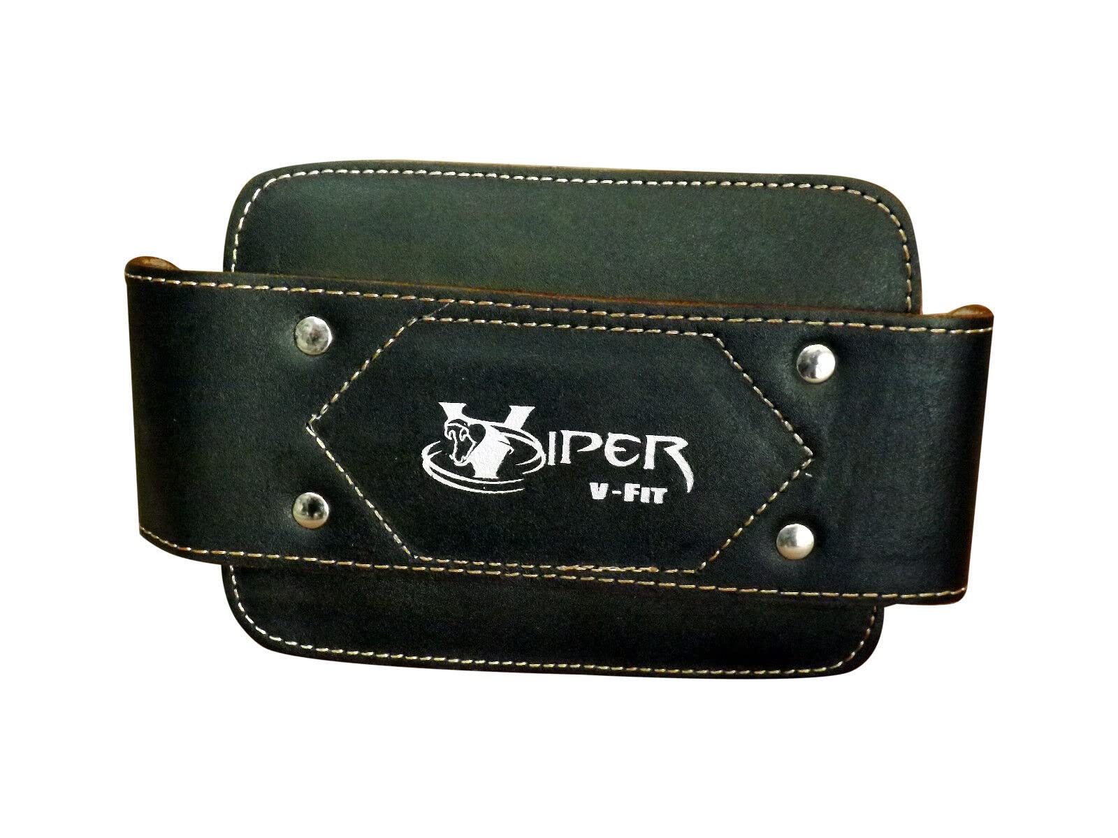 Viper Dipping Belt Weight Lifting Leather Heavy Duty Dip Belts Chain Strength & Training Weight Pull up Weighted Belt Strap Black