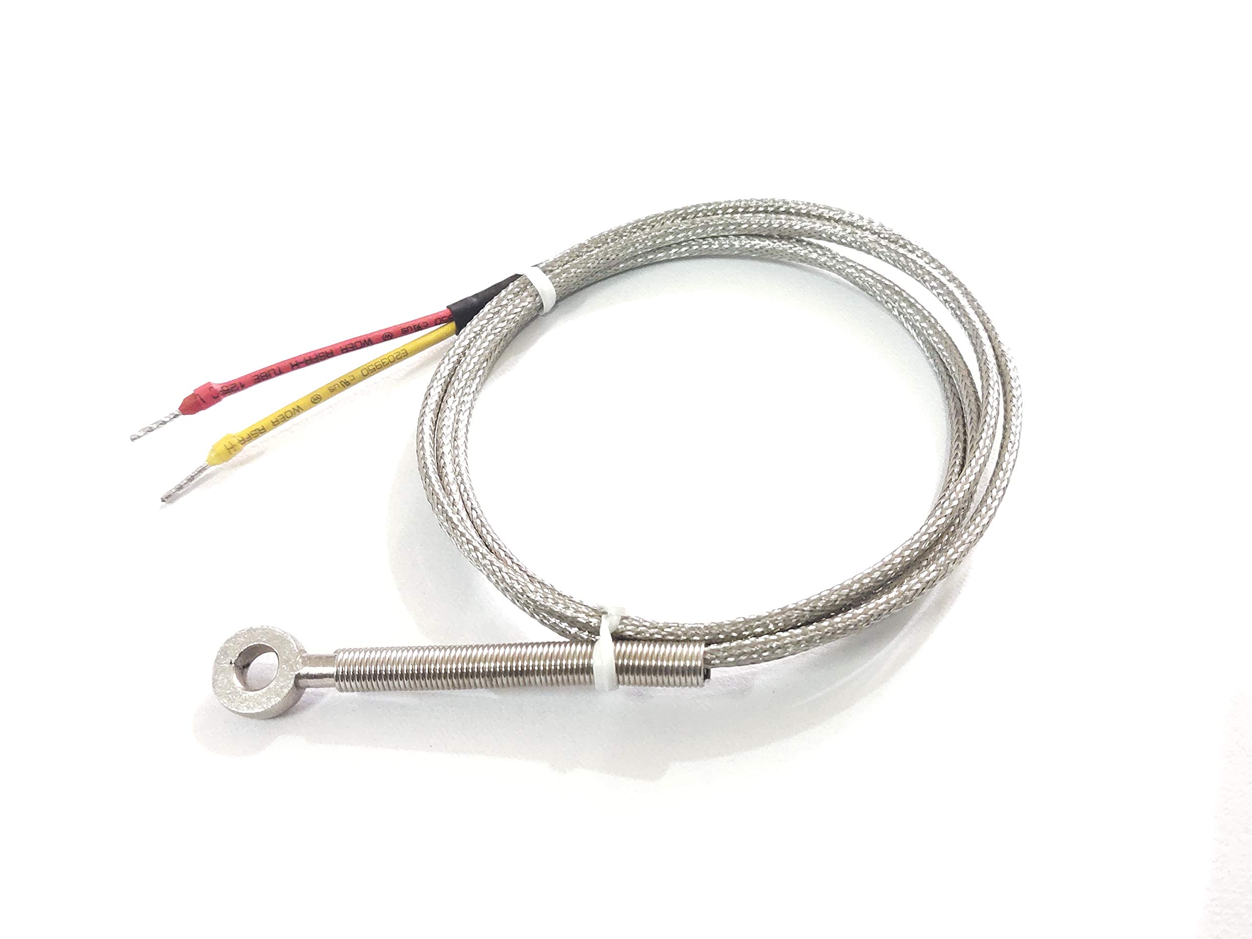 BRAND K TYPE RING/WASHER THERMOCOUPLE 1 MTR WIRE WITH CALIBRATION CERTIFICATE