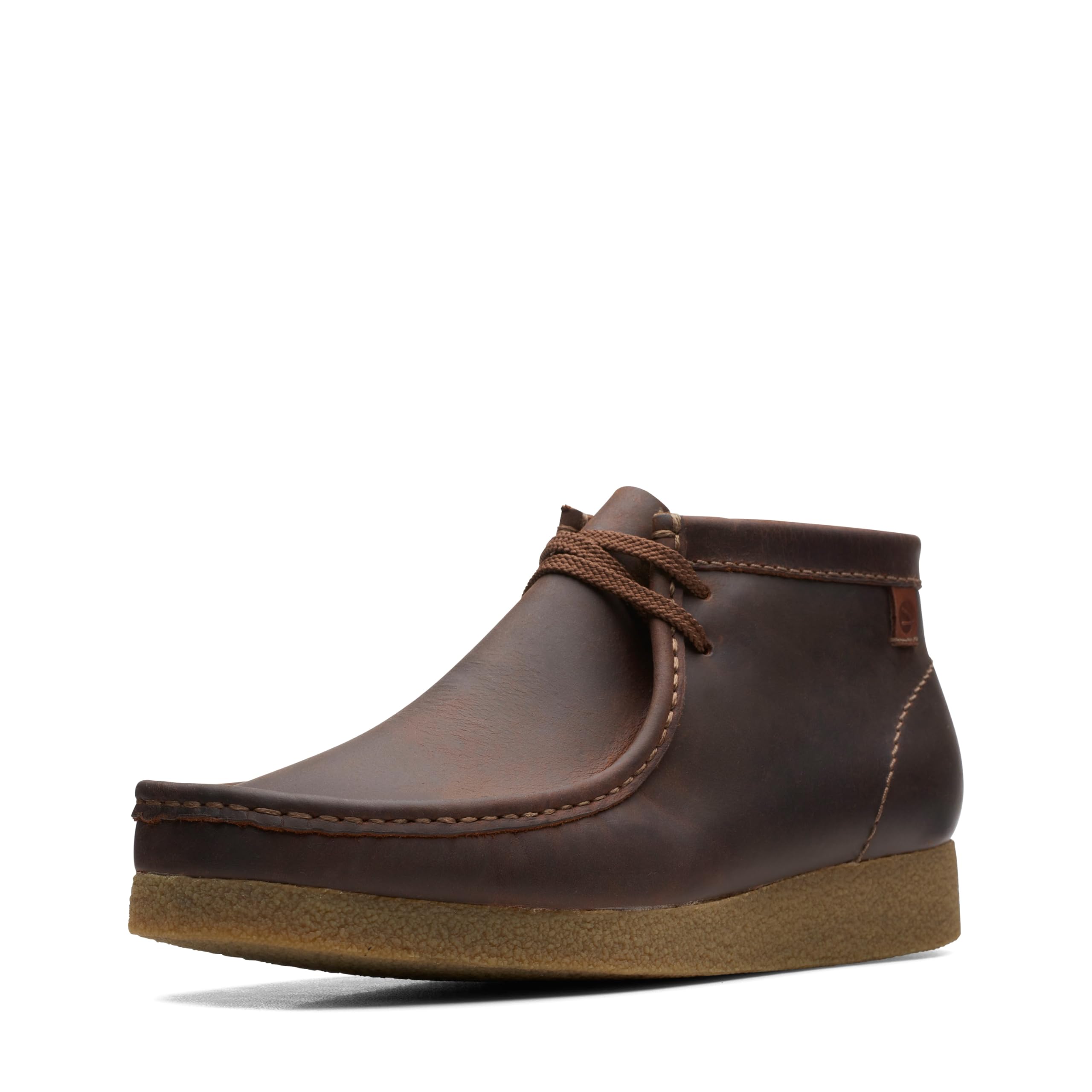 Clarks Botas Shacre para hombre, Piel de cera de abeja, 39.5 EU