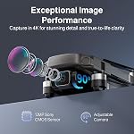 UranHub G30 Drone with Camera 4K, GPS FPV Drones for Adults with 31-Min Flight/Auto Return/Intelligent Flight/Altitude Hold/Battery Dock, RC Toys for Men, Under 249g