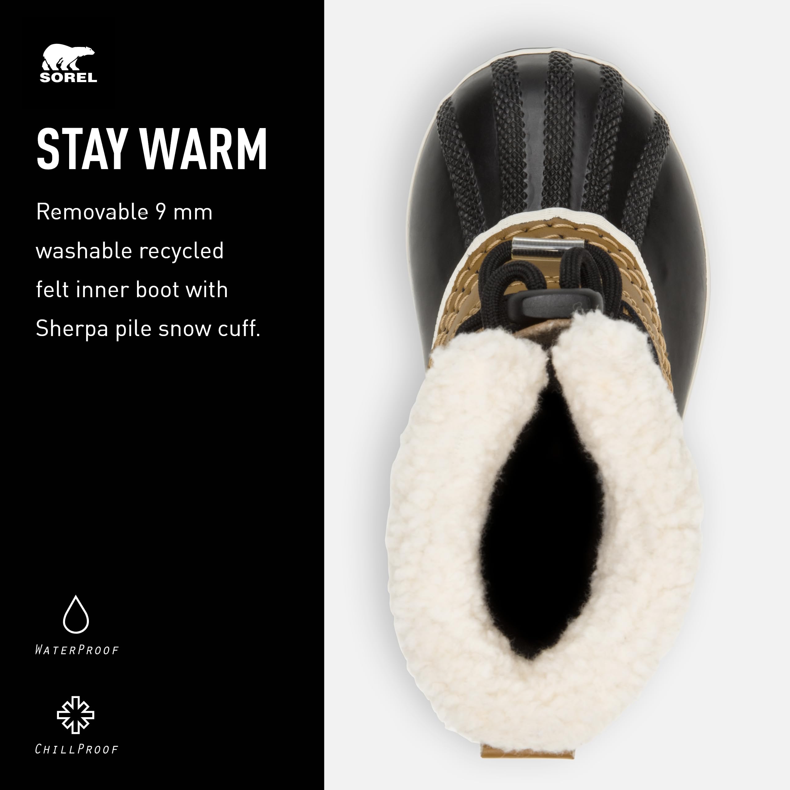 Sorel Yoot Pac TP Boot WP, Botas de Nieve Impermeables Unisex niños