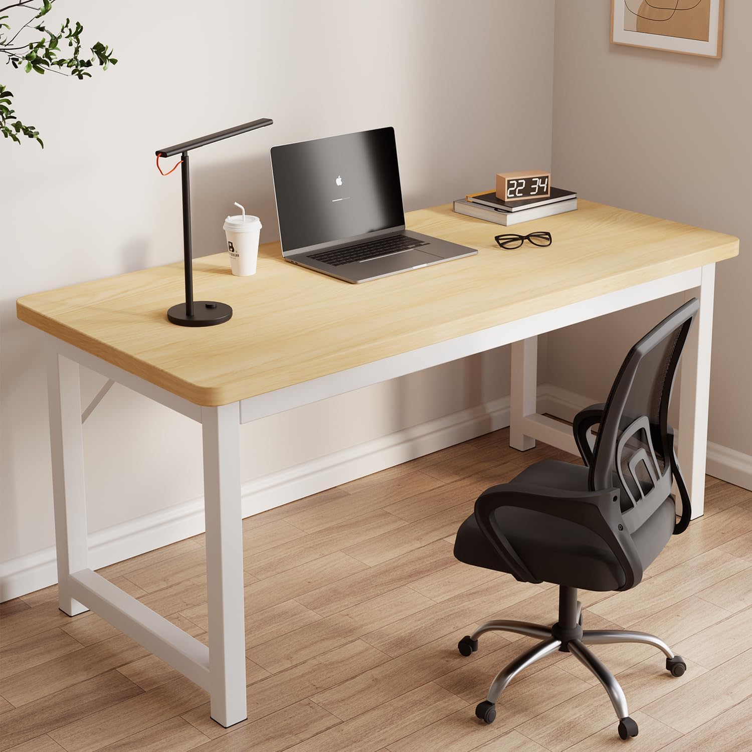 Amazon.co.jp: PQNLXLN Simple Desk, Computer Desk, PC Desk, Easy