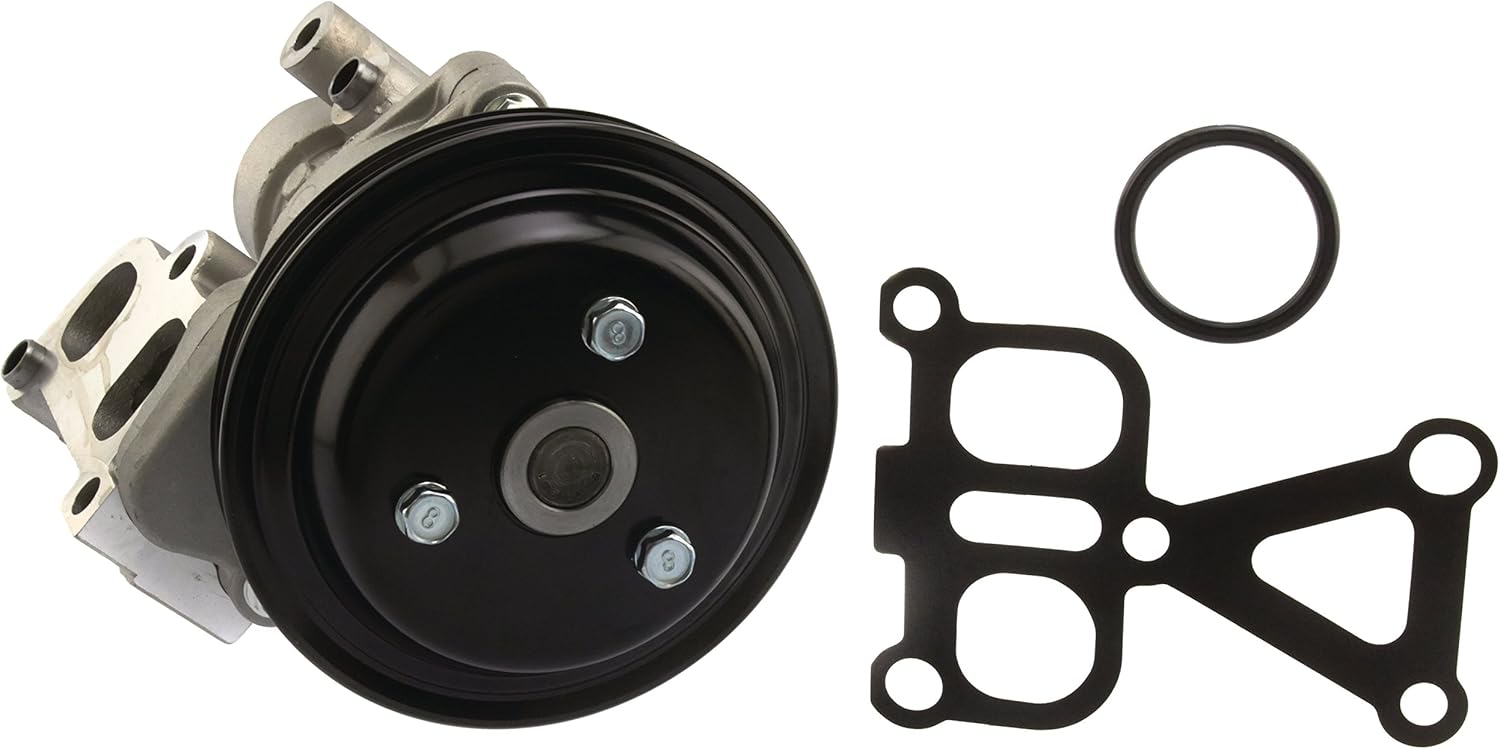 AISIN AFTERMARKET WPK-822 New Engine Water Pump with Gaskets and Pulley - Compatible with Select Hyundai Santa Fe, Sonata, Tucson, Veloster Kia Optima, Sorento, Sportage