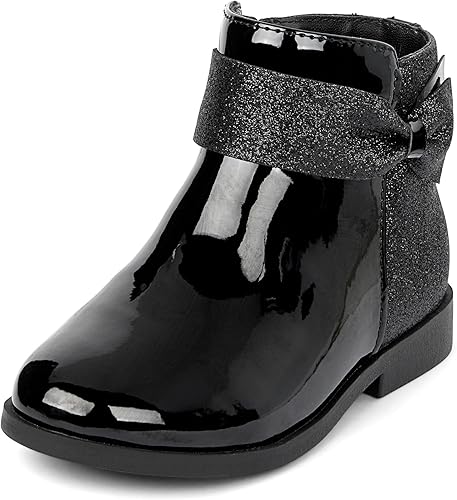 Miniatura 2 de Gymboree Botines de piel sintética para niñas y niños pequeños