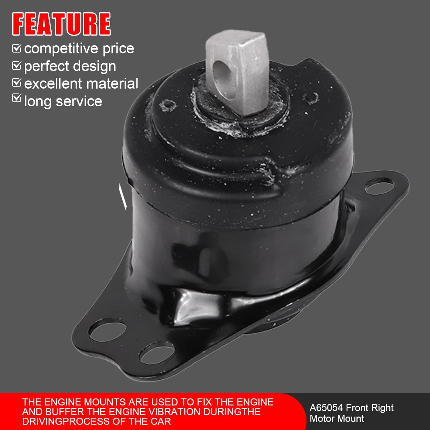 5Pcs Engine Motor Mount Set Compatible with Honda Accord 2.4L 2013 2014 2015 2016 2017 Replace # A65072 A65054 A65040 A65068 A65071