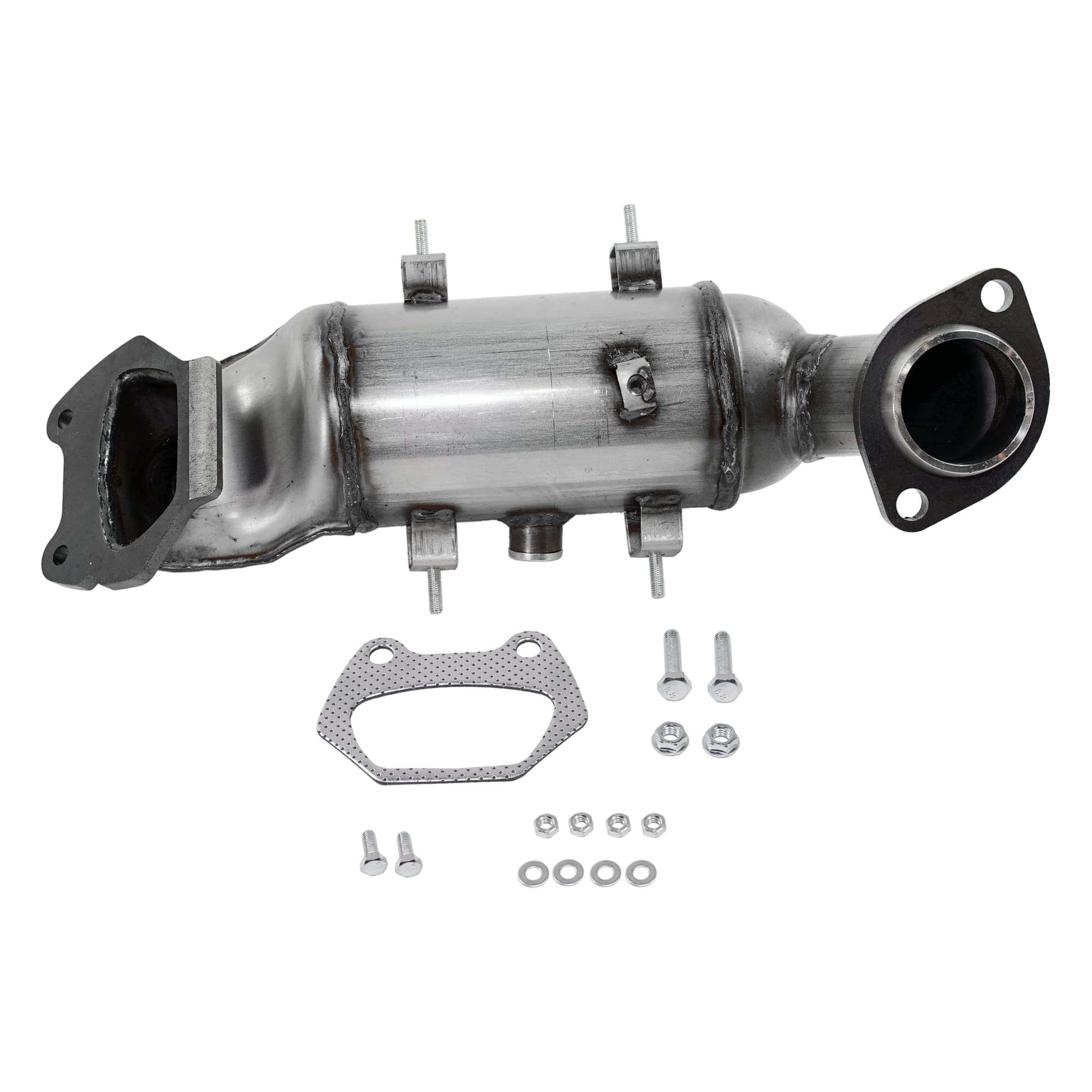 Evan Fischer Catalytic Converter Compatible with 2011-2020 Dodge Grand Caravan, Fits 2011-2016 Chrysler Town & Country Radiator Side, 6 Cyl, 3.6L Eng., with Exhaust Manifold Front, Driver Side