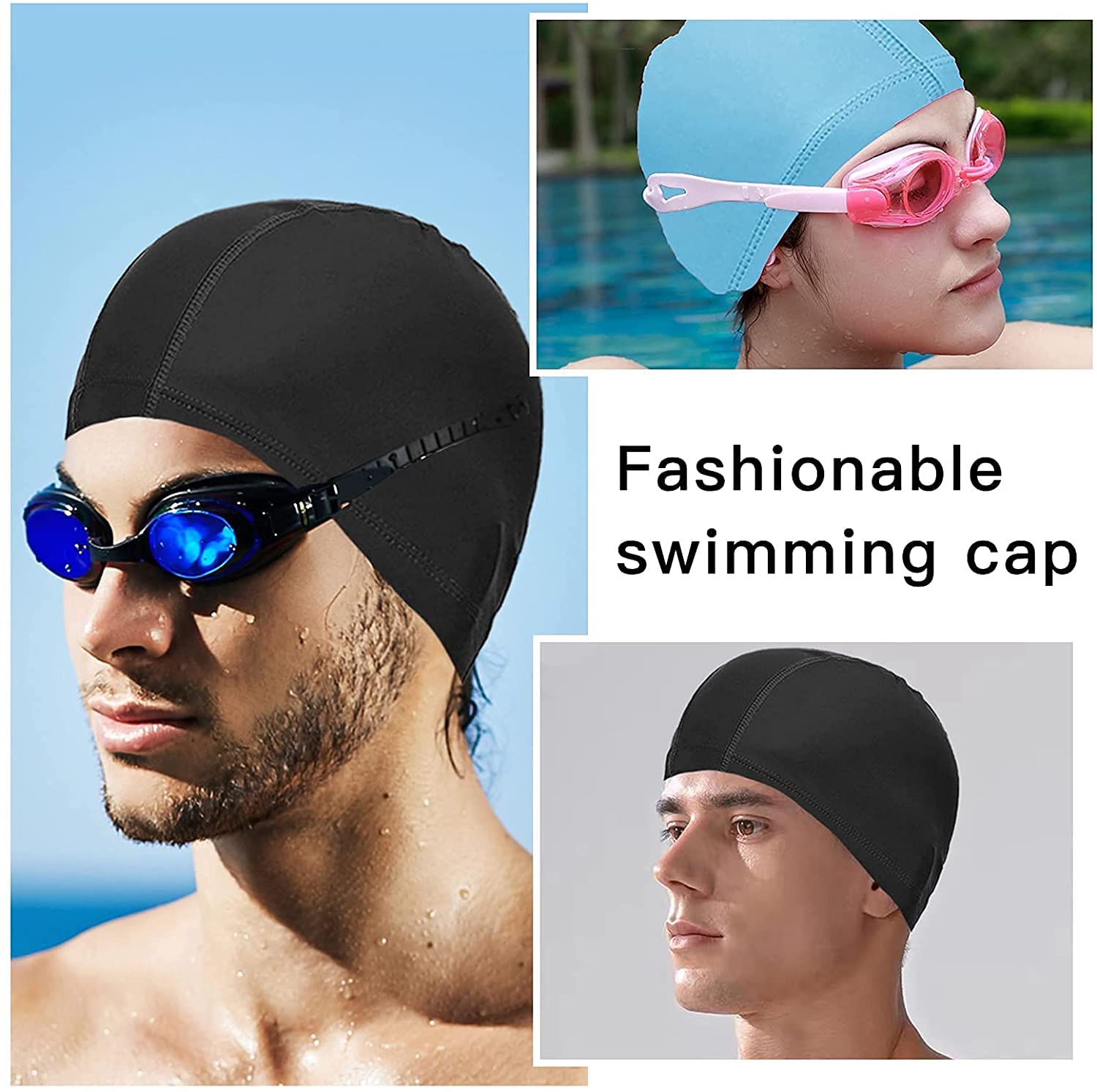 Cappello Da Papà Da Nuoto Adulto - Italia - Foto 8